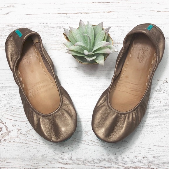 Tieks Shoes - Metallic bronze Tieks